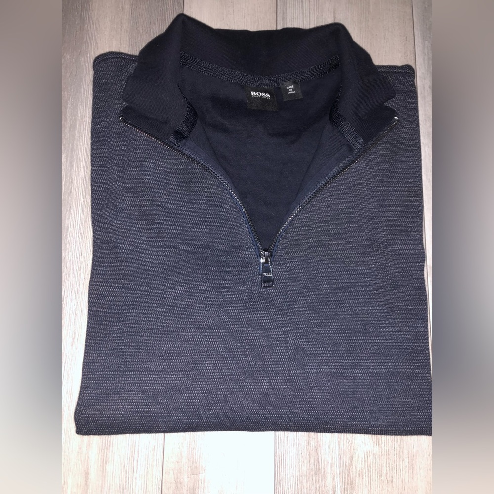 Mens Hugo Boss Nancy Zipp Pullover